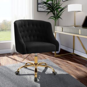 Arden Velvet Upholstered Office Chair