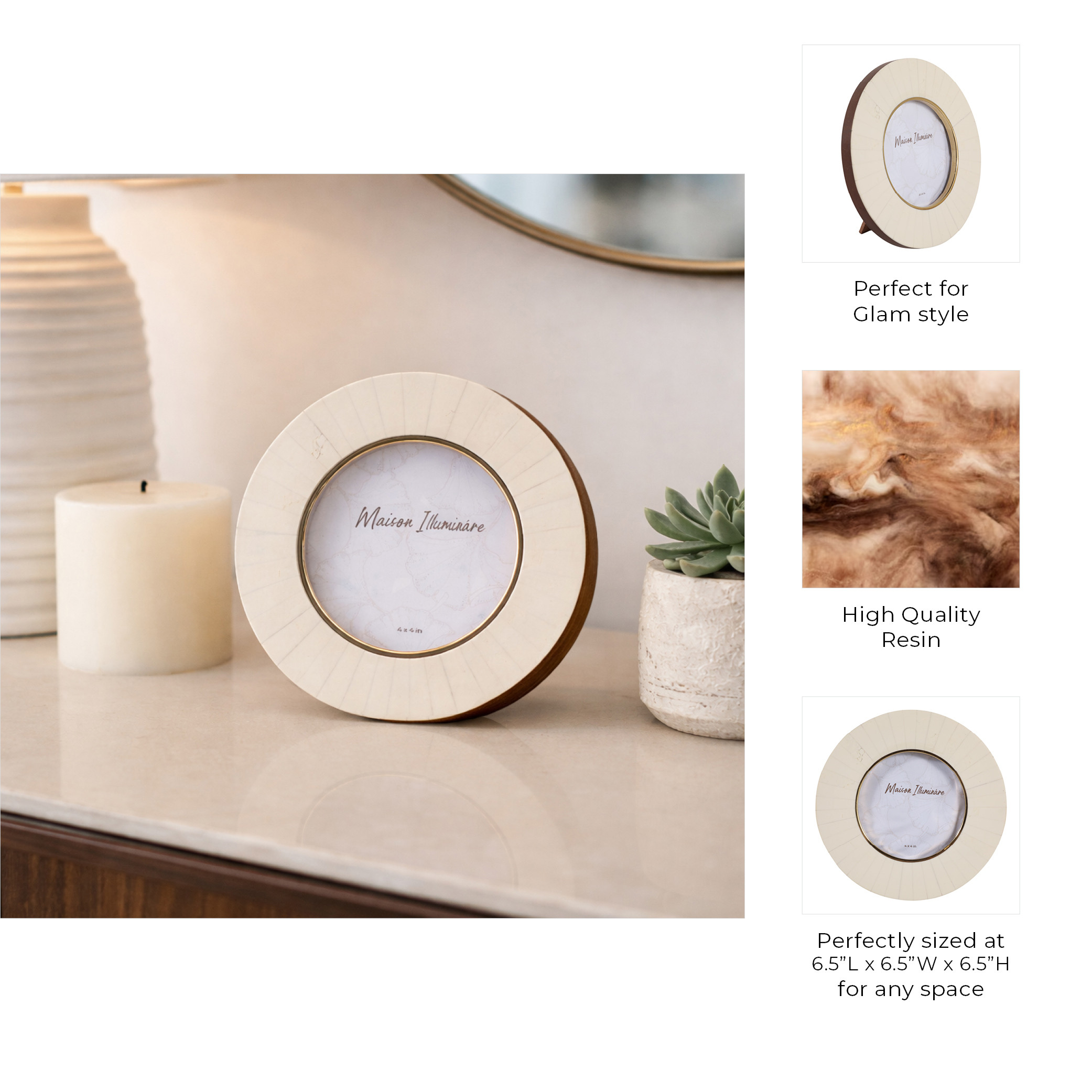 Brockholm Ivory Frame 7 (In) - Image 2