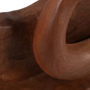 Bondham Abstract Wooden Sculpture 15(In) - Image 3