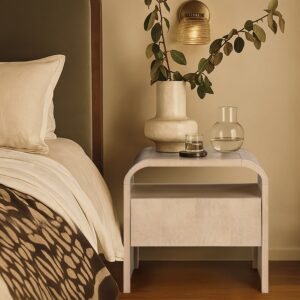 Giada Solid Wood And Veneer Nightstand