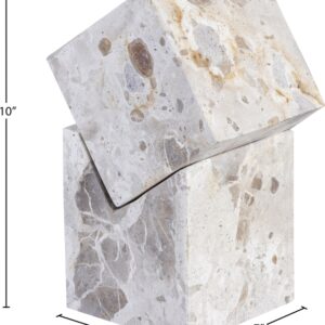 Quad Marble Decorative Cube