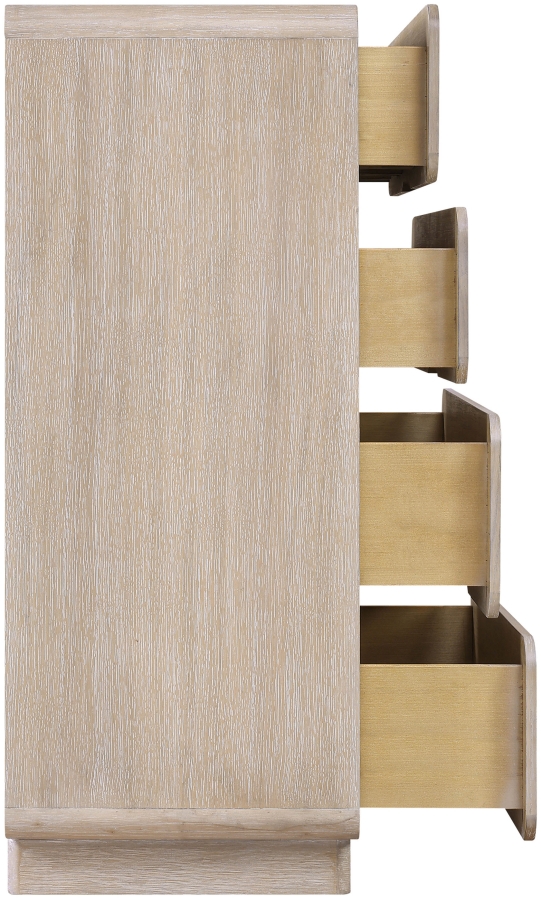 Adagio Solid Wood And Oak Veneer Chest - Image 2