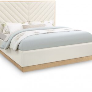 Casa Vegan Leather Upholstered Bed