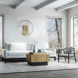 Gentrycrest Brown Sofa 34 (In)