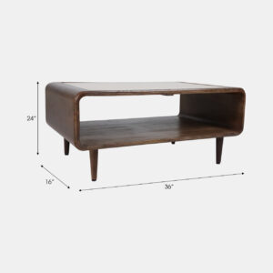 Danforthmore Brown Coffee Table 16 (In)